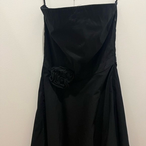 Mini strapless little black dress perfect for party H&H size 6 - Picture 1 of 7